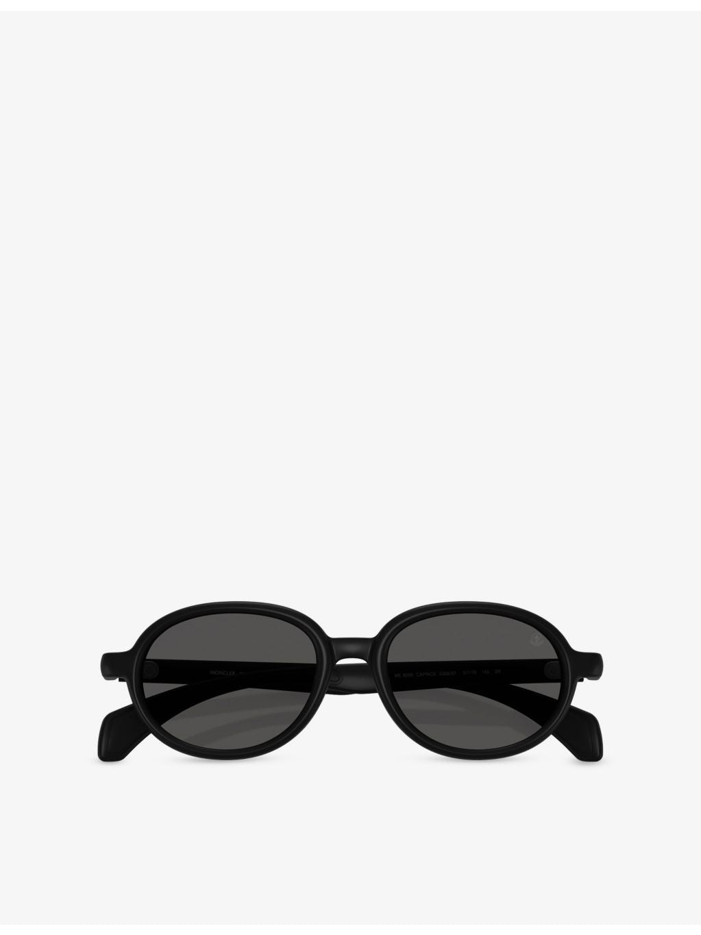 Moncler Caprice oval-frame injected sunglasses, imported from the UK