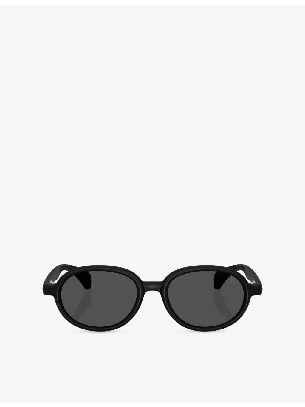 Moncler Caprice oval-frame injected sunglasses, imported from the UK