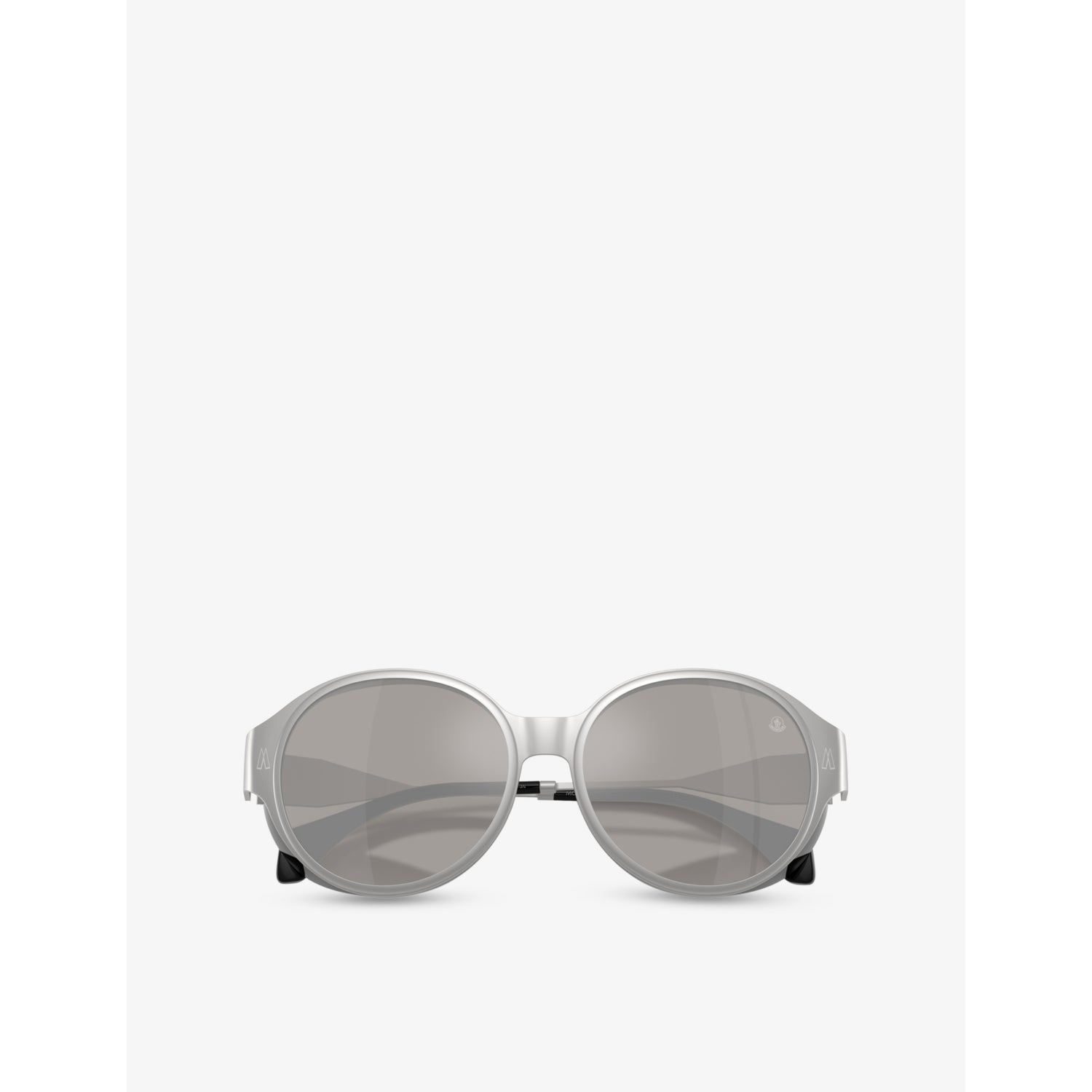 Moncler round-frame metal sunglasses with UV lenses, UK version