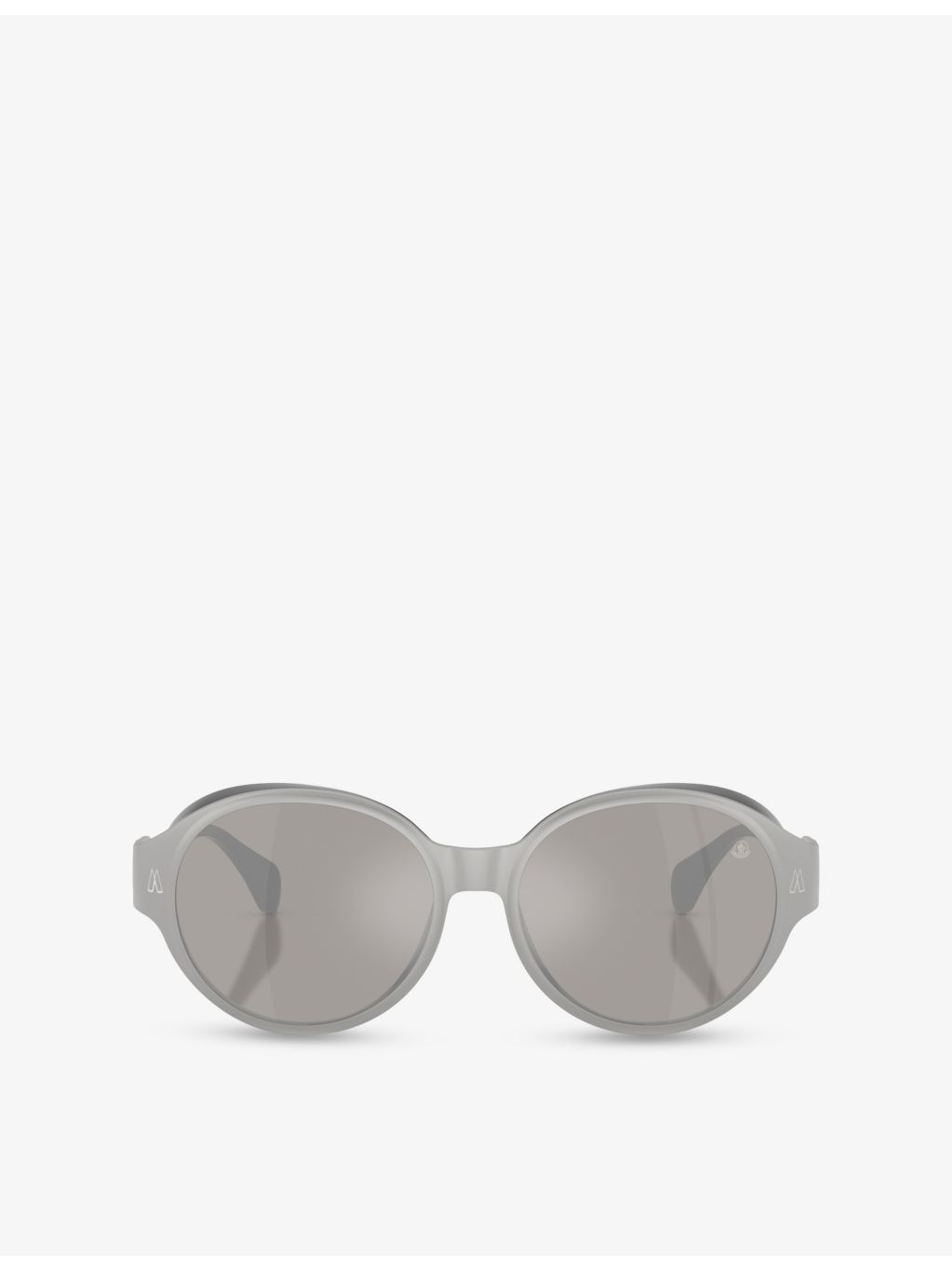 Moncler round-frame metal sunglasses with UV lenses, UK version