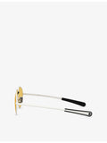 Moncler aviator sunglasses ME4009, imported from the UK