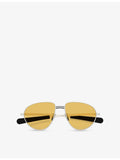 Moncler aviator sunglasses ME4009, imported from the UK