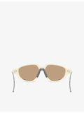 Moncler Laszer oval-frame nylon sunglasses (British brand)