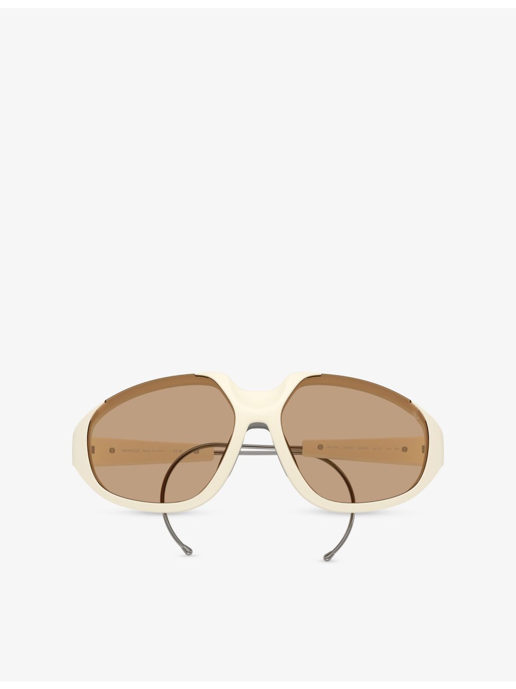 Moncler Laszer oval-frame nylon sunglasses (British brand)
