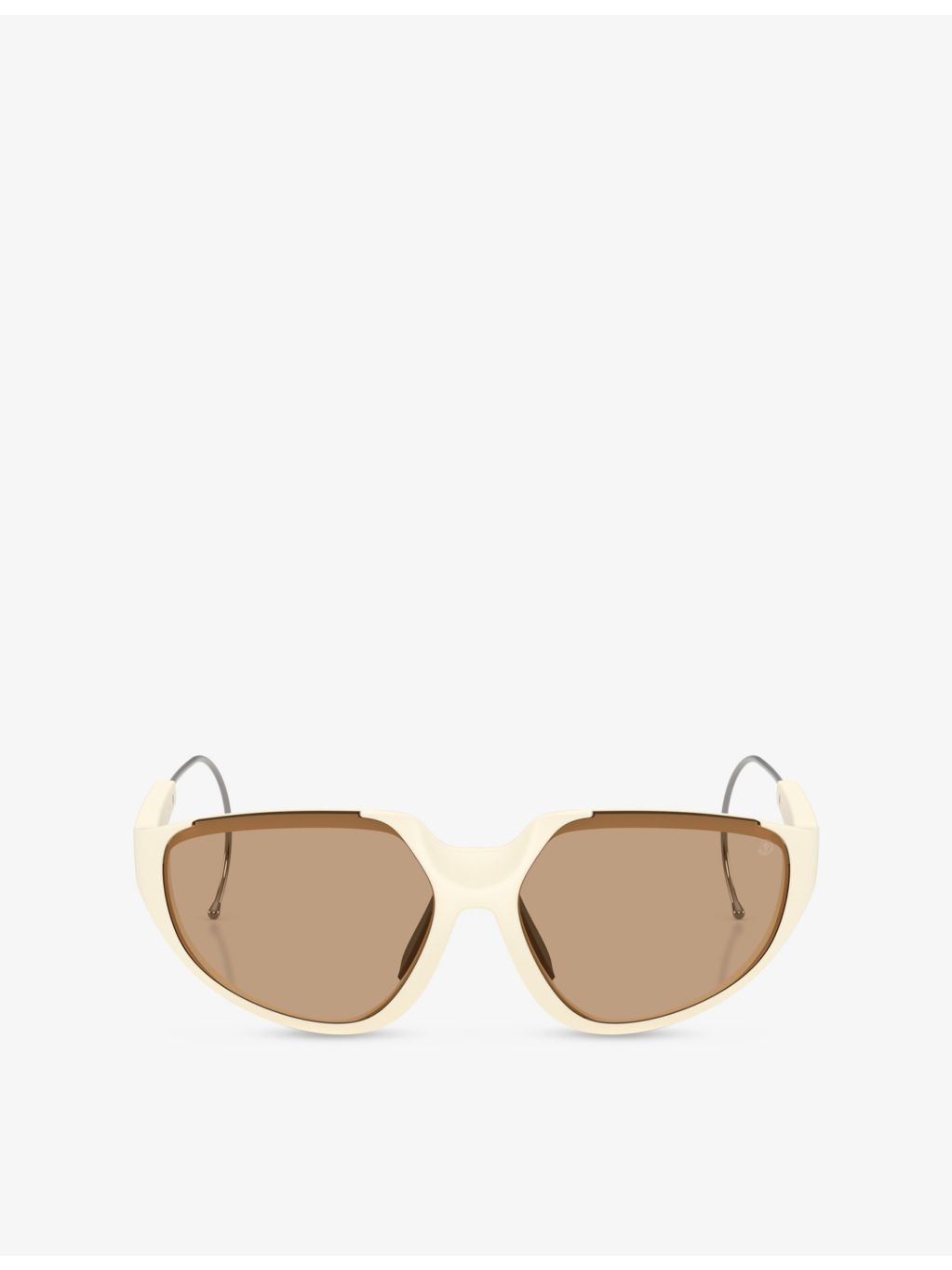 Moncler Laszer oval-frame nylon sunglasses (British brand)