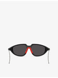 Moncler Laszer oval-frame nylon sunglasses (British brand)