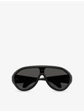Moncler Bombolle oval-frame nylon sunglasses (British brand)
