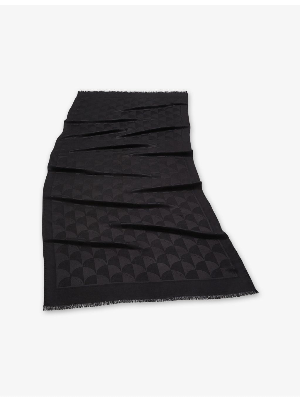 Bvlgari Calla Maxi silk and wool-blend stole 180cm (British brand)