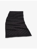 Bvlgari Calla Maxi silk and wool-blend stole 180cm (British brand)