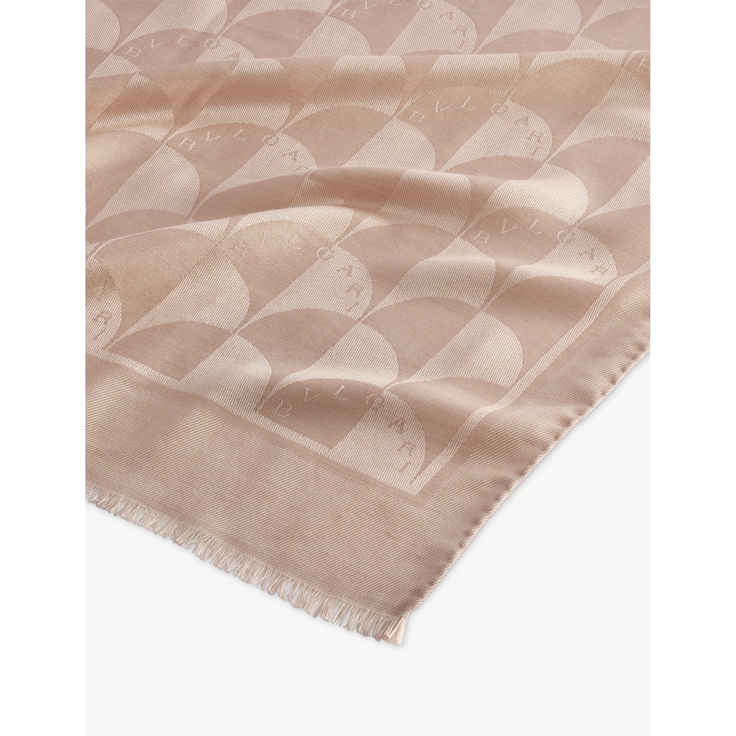 Bvlgari Calla maxi silk and wool-blend stole (British brand)
