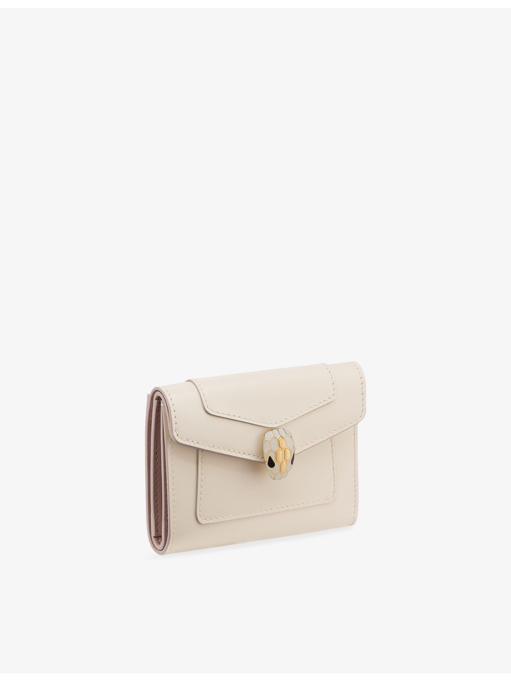 Bvlgari Serpenti tri-fold leather wallet, UK version