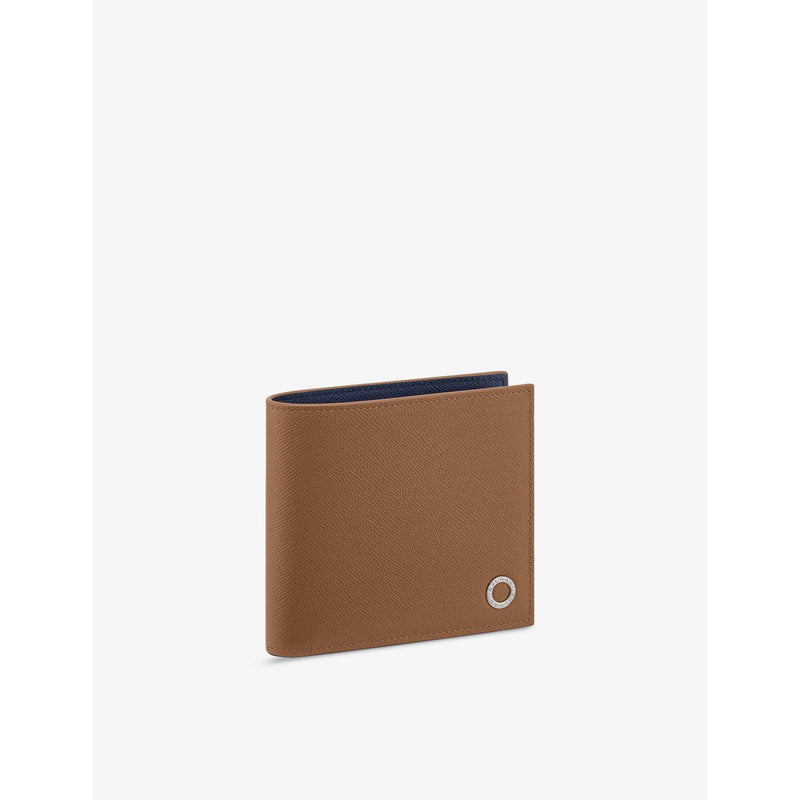 Bvlgari Bvlgari Man leather wallet with eight card slots (British brand)