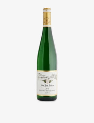 Joh Jos Prum Graacher Himmelreich Auslese Goldkapsel 2018 white wine 750ml, imported from the UK