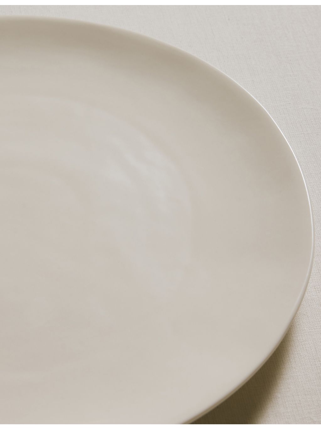 White Company Burnham porcelain dinner plate 27.5cm, UK version
