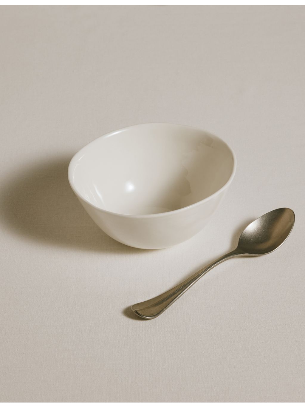 The White Company Burnham porcelain cereal bowl, UK version