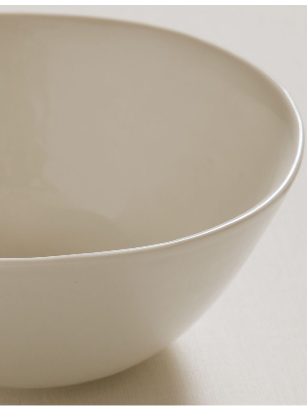 The White Company Burnham porcelain cereal bowl, UK version