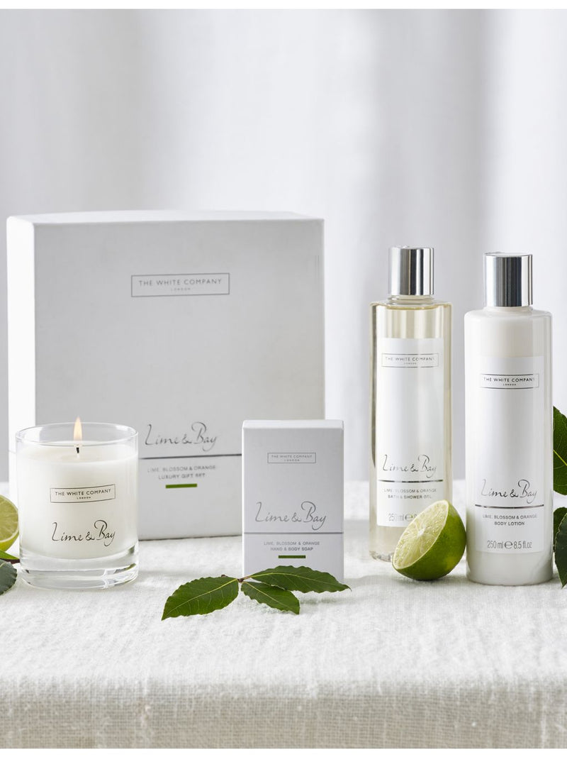 The White Company Lime and Bay luxury gift set (British brand)
