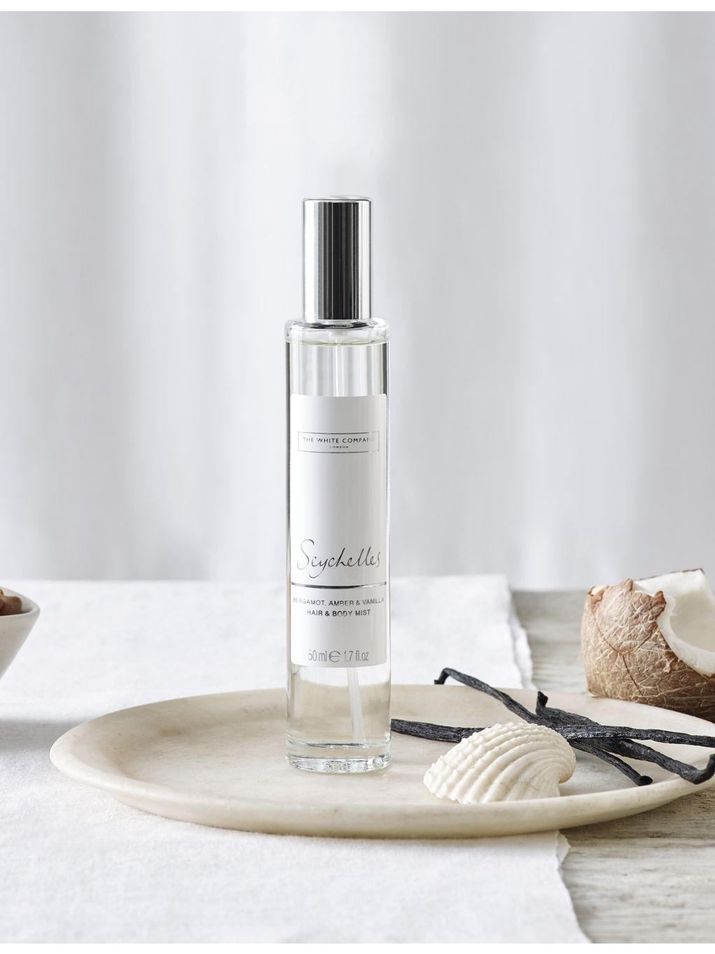 The White Company Seychelles body and hair fragrance mist 50ml, UK version