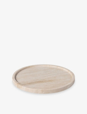 Manufacture Travertine Earthenware Serving Platter 24.5cm