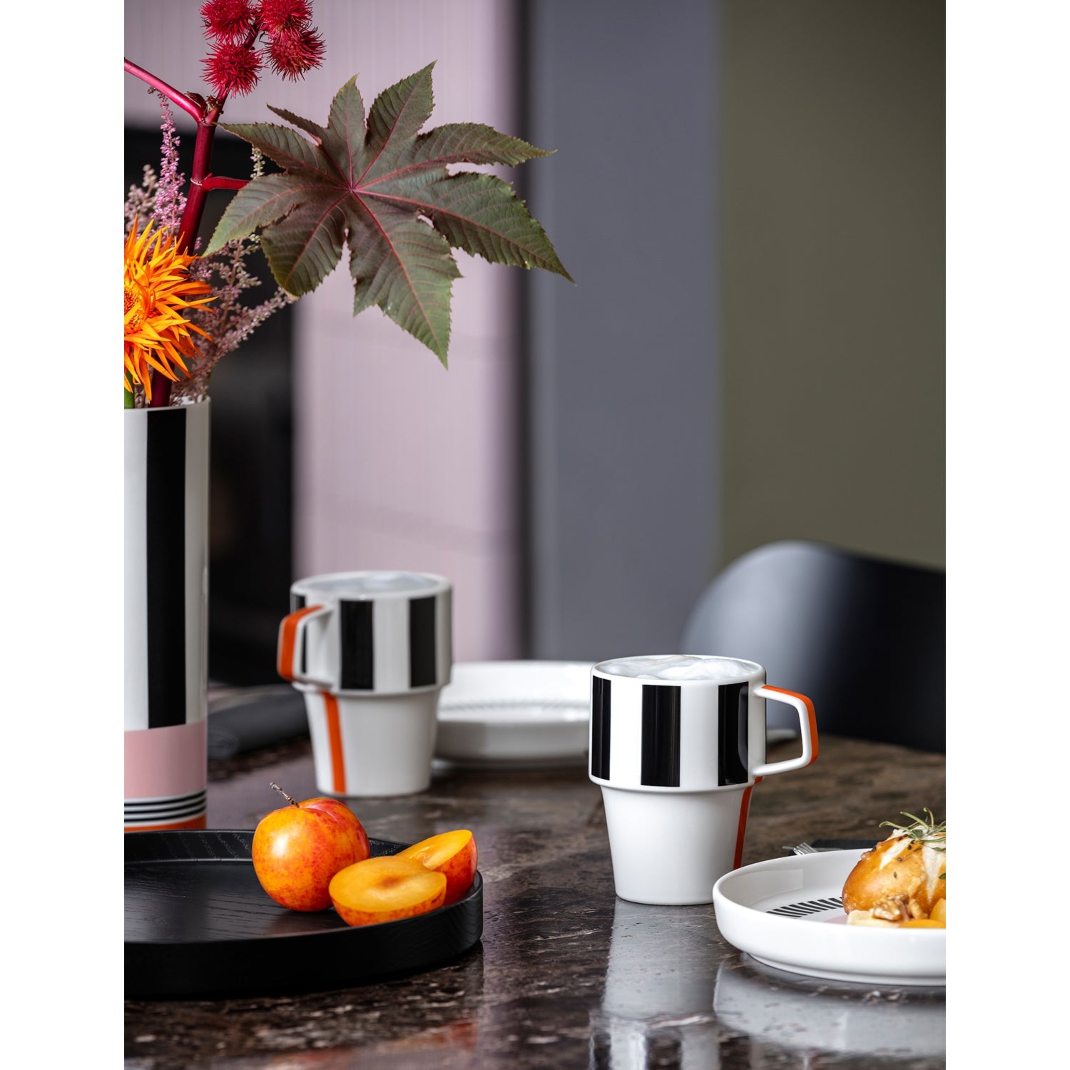 Villeroy & Boch Memphis porcelain mug 11.4cm - British product