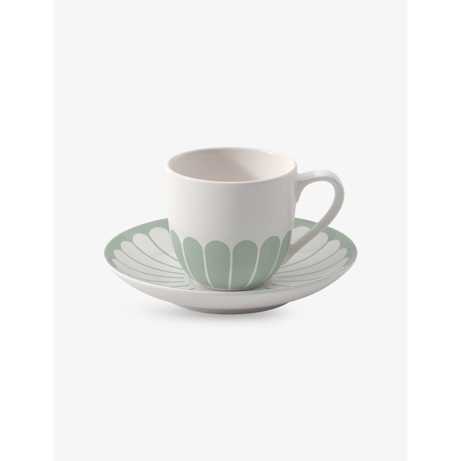 Villeroy & Boch Fleur porcelain espresso saucer 11.7cm - British product