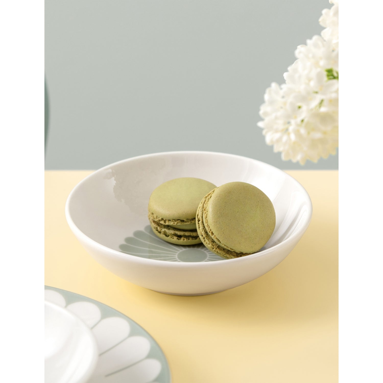 Villeroy & Boch Fleur porcelain dessert bowl 13.2cm (British brand)