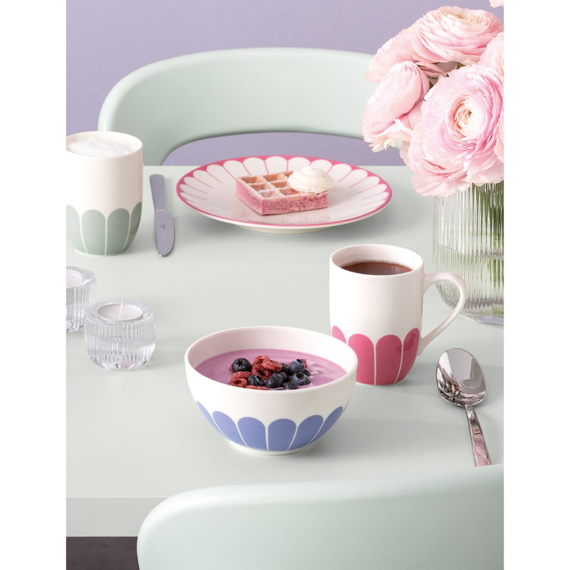 Villeroy & Boch Fleur Bleu porcelain cereal bowl 14cm - British product