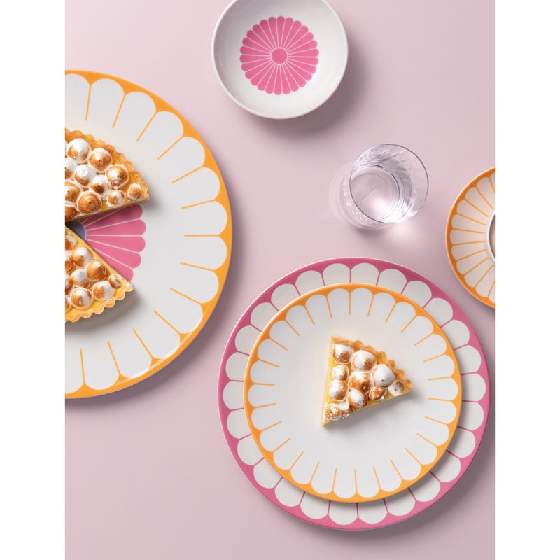 Villeroy & Boch Fleur porcelain breakfast plate 21cm, imported from the UK