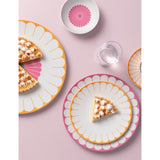 Villeroy & Boch Fleur porcelain breakfast plate 21cm, imported from the UK