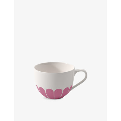 selfridges Villeroy & Boch Fleur Cassis Porcelain Coffee Cup 160ml- Buy online at McGrocer