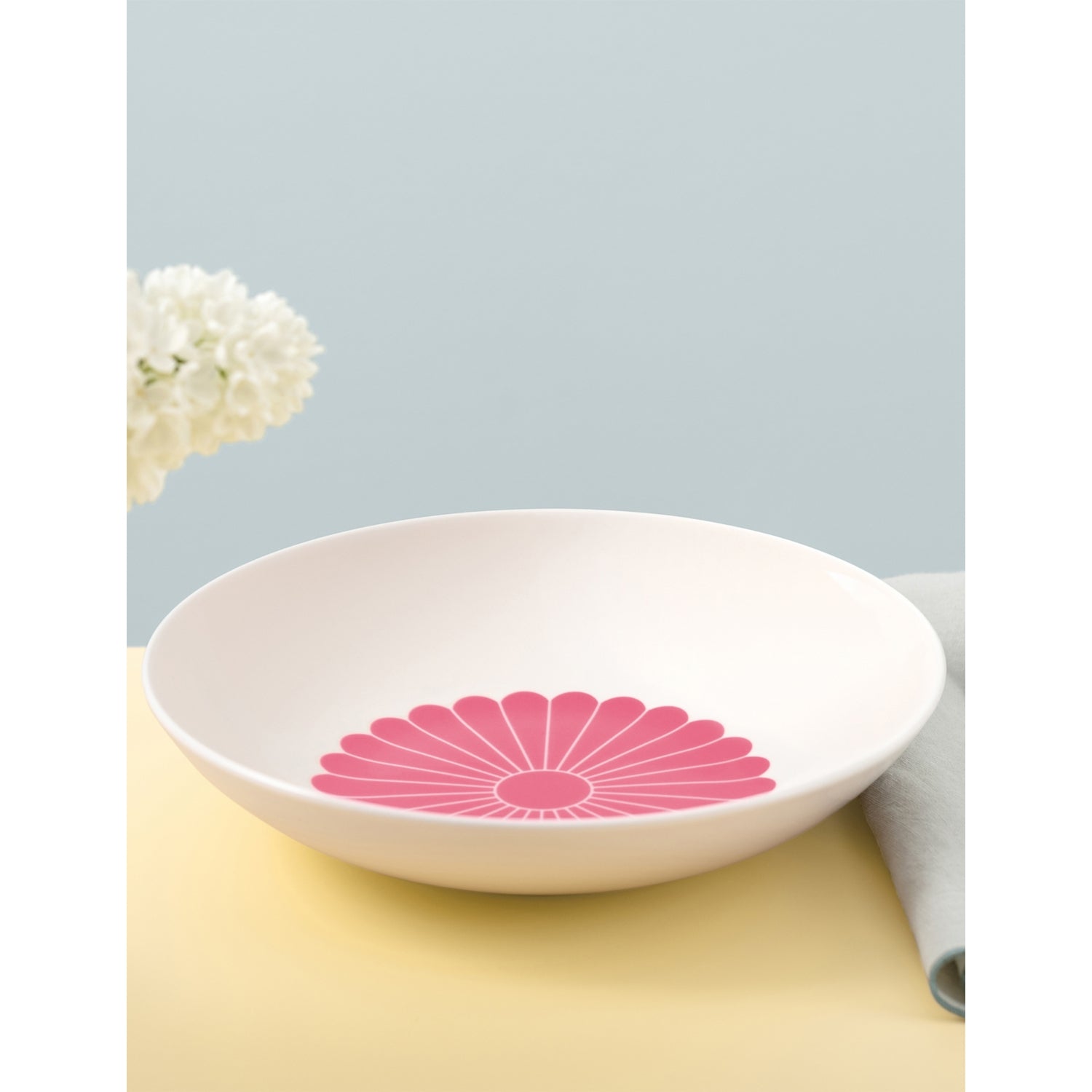 Villeroy & Boch Fleur Cassis porcelain pasta bowl 620ml - British product