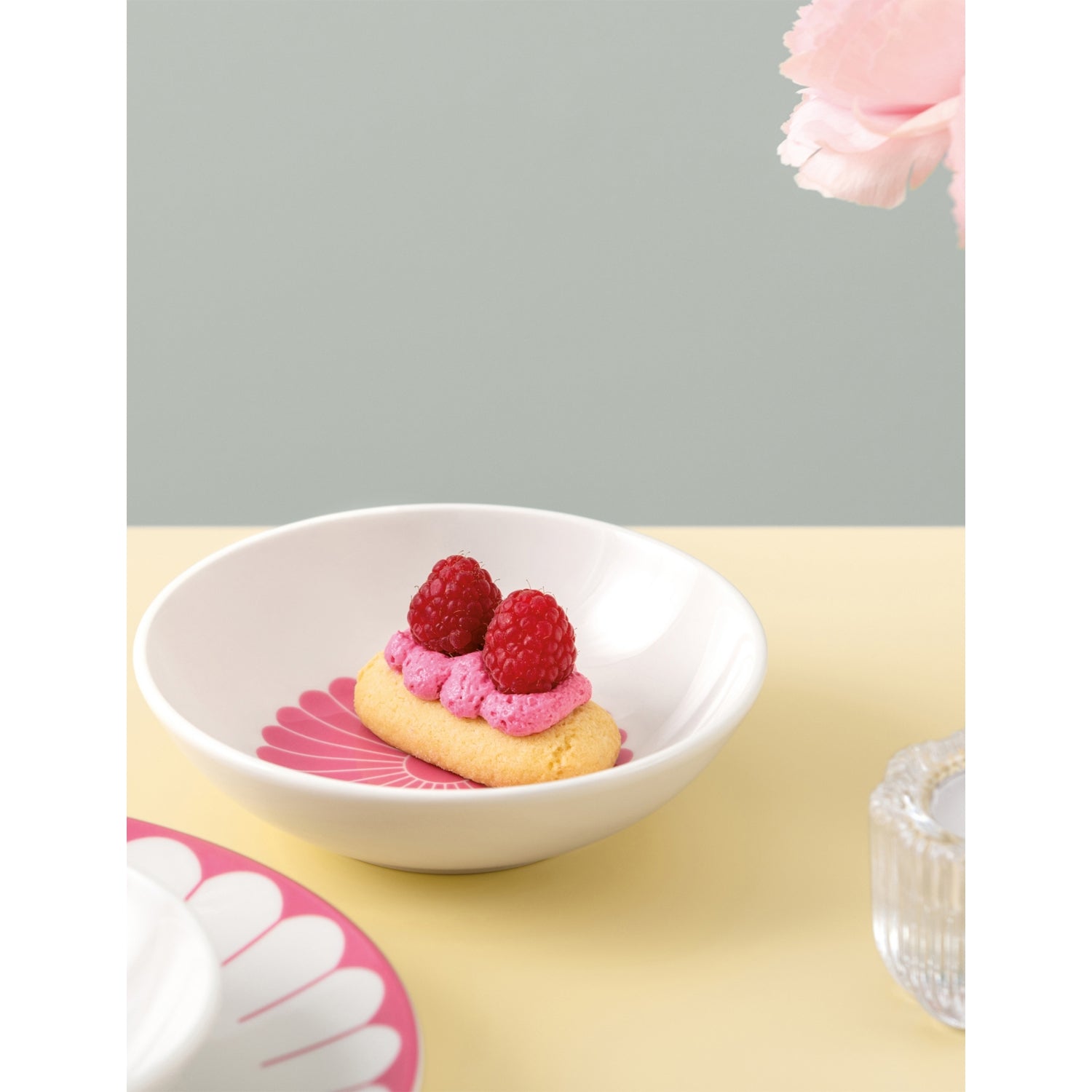 Villeroy & Boch Fleur Cassis porcelain dessert bowl 110ml - British product