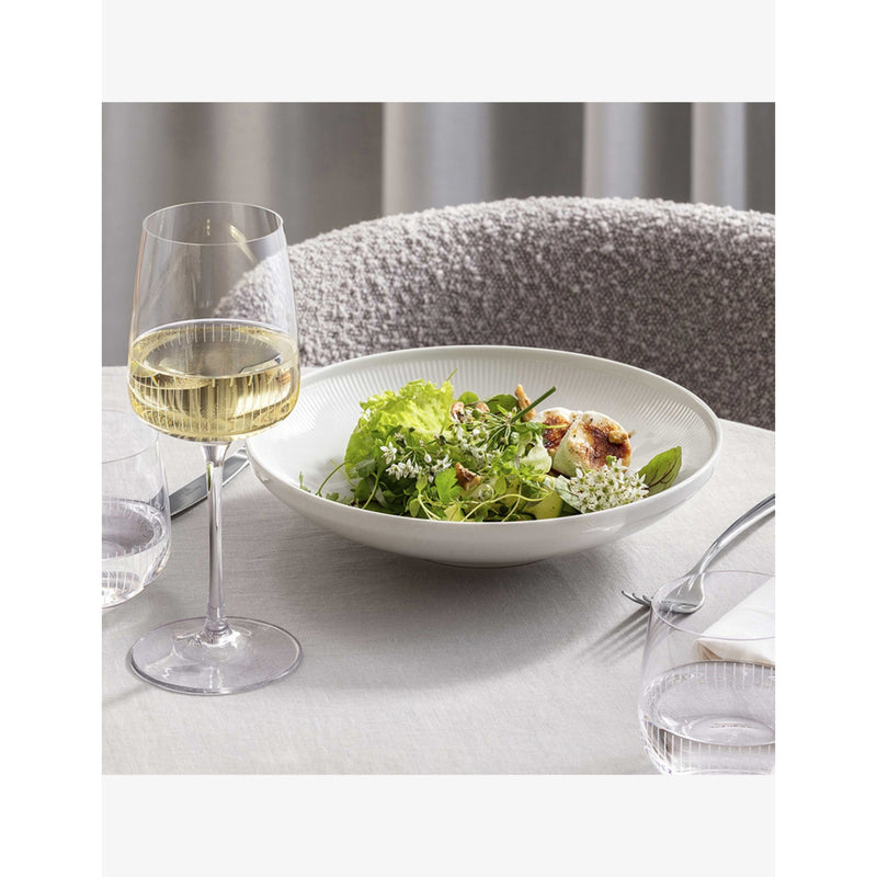 Villeroy & Boch Afina white wine glass set, imported from the UK