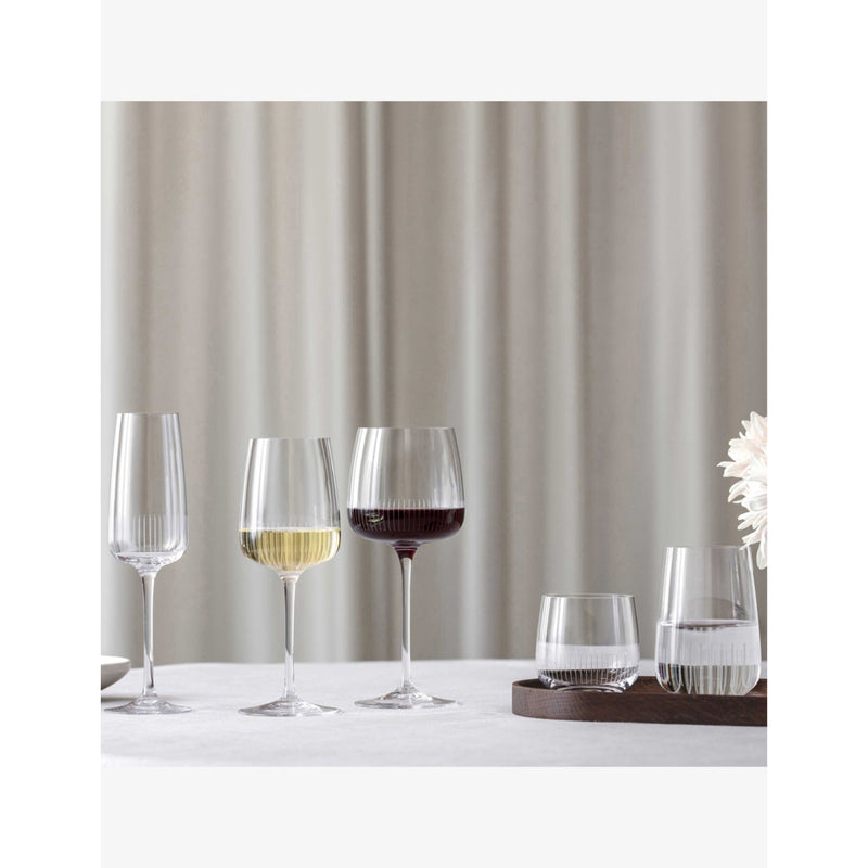 Villeroy & Boch Afina white wine glass set, imported from the UK