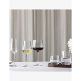 Villeroy & Boch Afina white wine glass set, imported from the UK