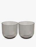 Villeroy & Boch tinted water glasses set of two 200ml (British brand)