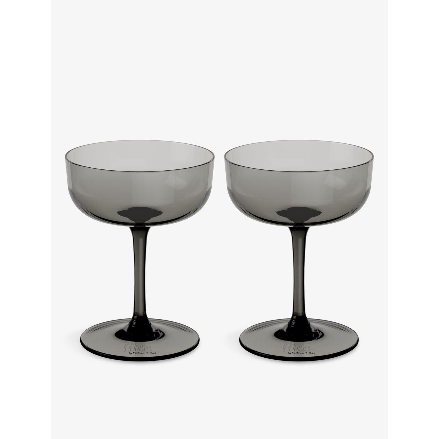 Villeroy & Boch Like Smoke champagne coupes set 12cm, UK version