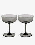 Villeroy & Boch Like Smoke champagne coupes set 12cm, UK version