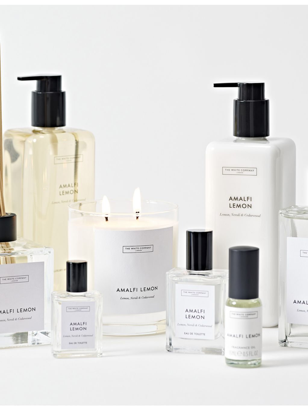 The White Company Amalfi Lemon eau de toilette 30ml, UK version