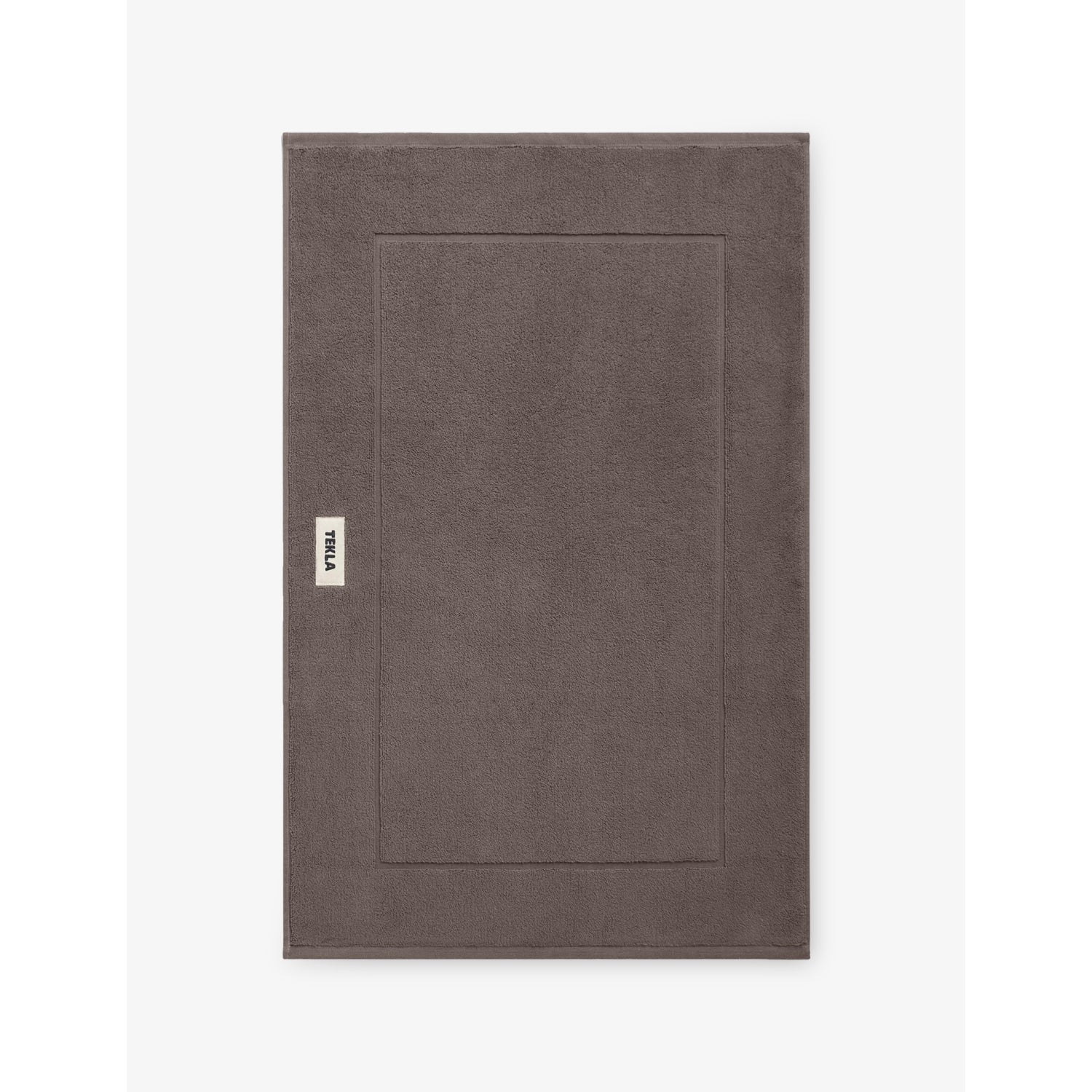 TEKLA heavyweight cotton bath mat large 70x50cm, imported from the UK