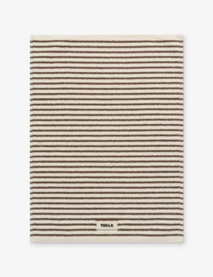 Tekla Logo-Patch Cotton Bath Mat 70cm x 50cm