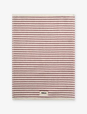 Tekla Logo-Patch Cotton Bath Mat 70cm x 50cm