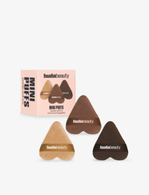 Huda Beauty powder puff trio, imported from the UK