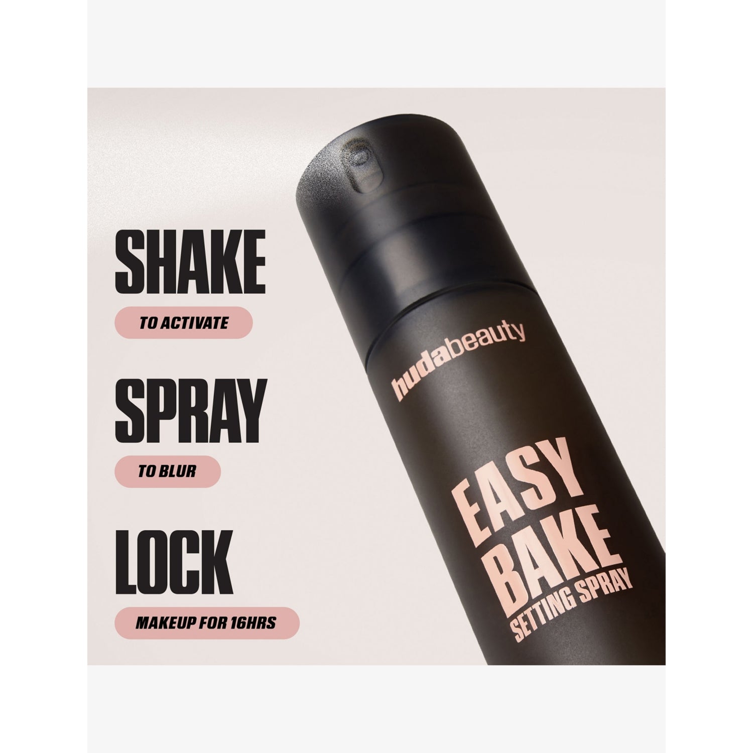 Huda Beauty Easy Bake setting spray 30ml, imported from the UK