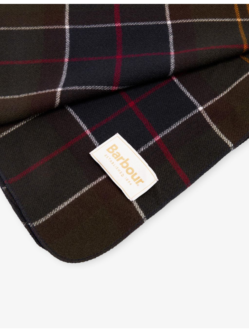 Barbour tartan woven dog blanket 100cm x 120cm, imported from the UK