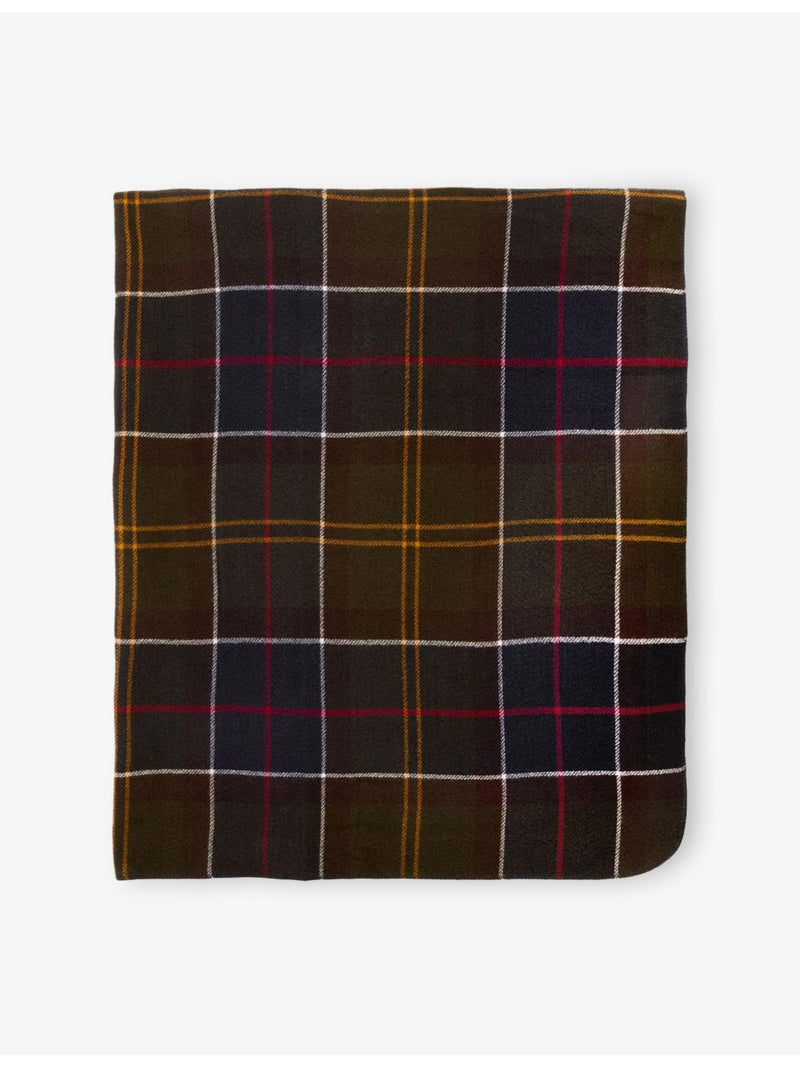 Barbour tartan woven dog blanket 100cm x 120cm, imported from the UK