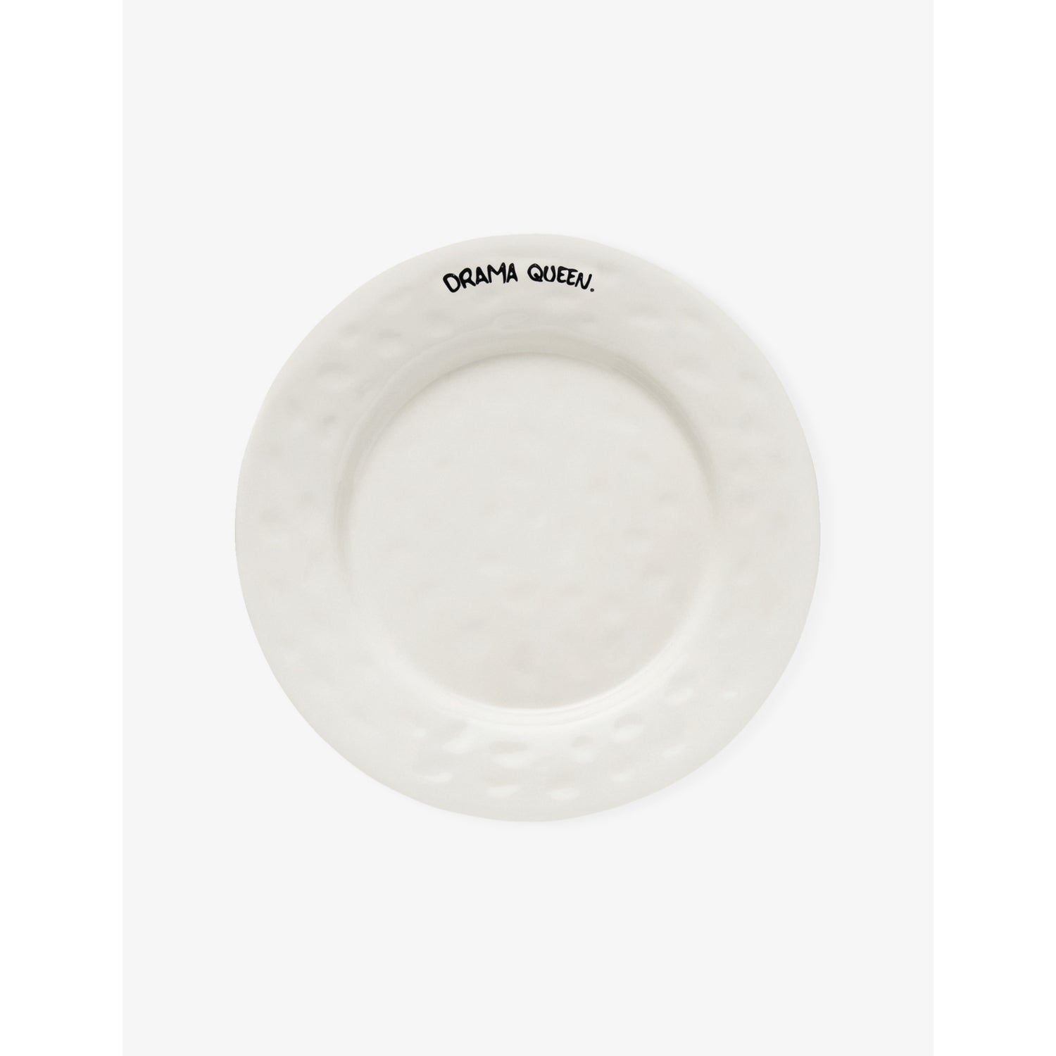 anna + nina Drama Queen ceramic plate 22cm, UK version
