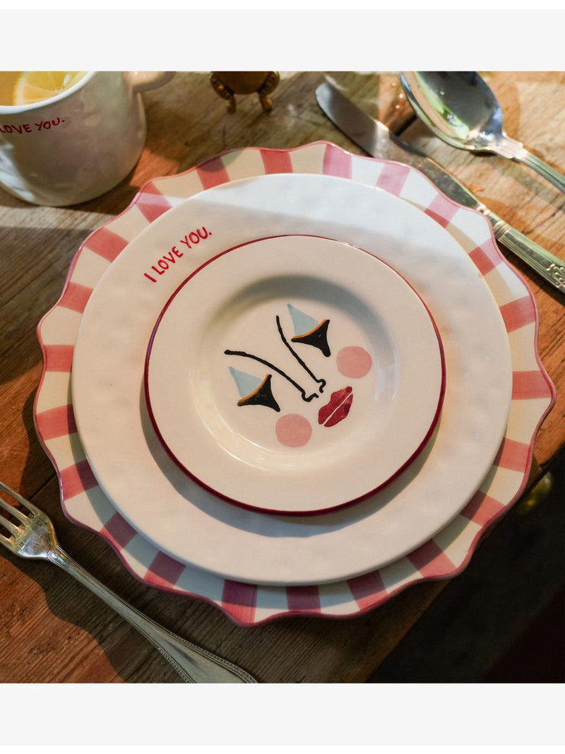 anna + nina I Love You breakfast set, imported from the UK