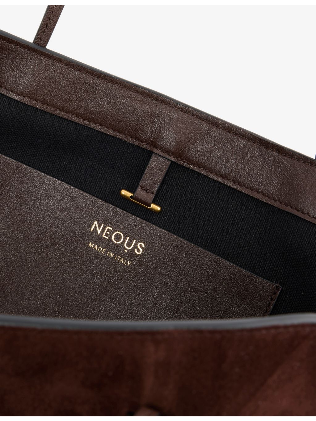 NEOUS Berenices Baguette leather shoulder bag, imported from the UK