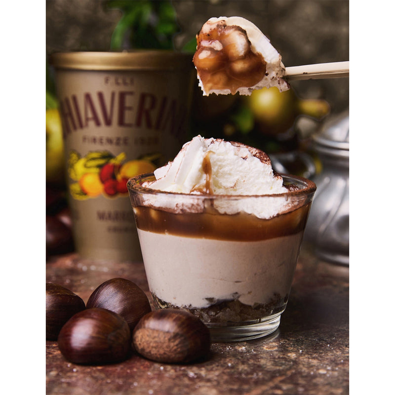 Chiaverini chestnut cream 400g, imported from the UK